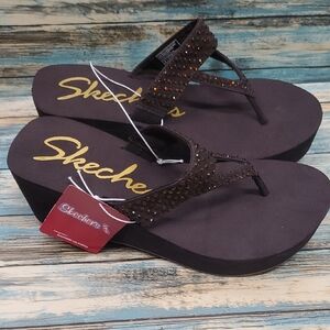 Skechers Women's Dark Brown Sandals